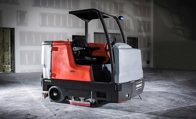 POWERBOSS Nautilus Industrial Scrubber dryer battery