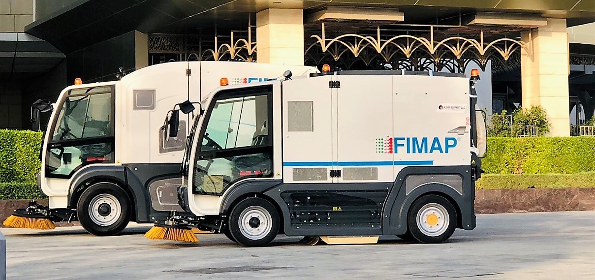 fimap4 and fimap 6000 road sweeper