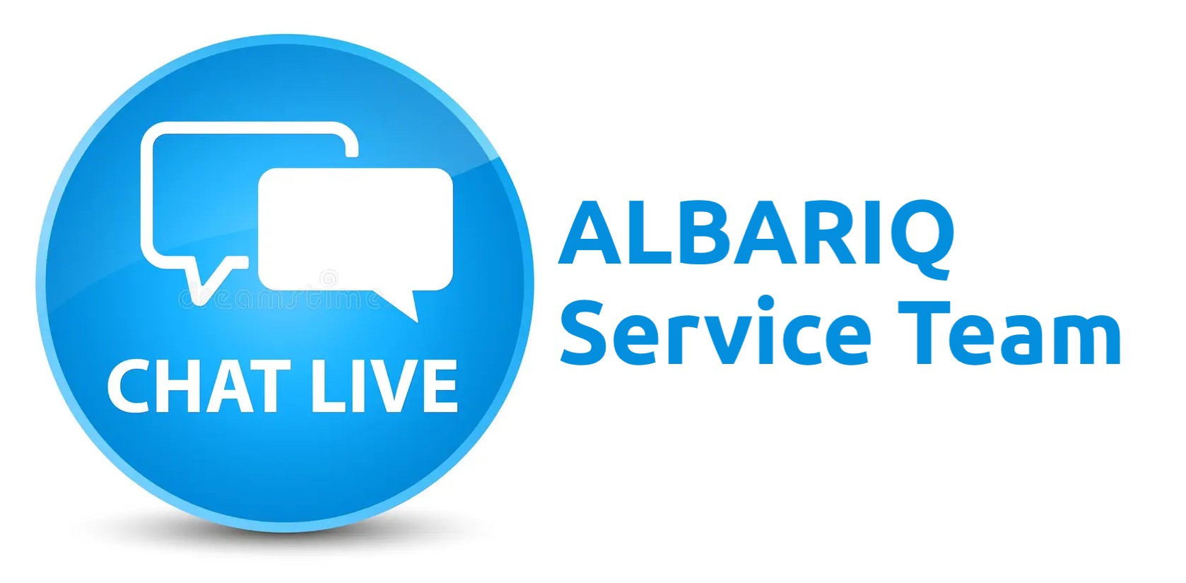 Chat with ALBARIQ Service Department
